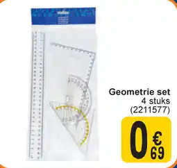 Cora Geometrie set 4 stuks aanbieding