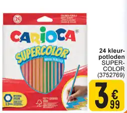 Cora Carioca 24 kleur potloden super color aanbieding
