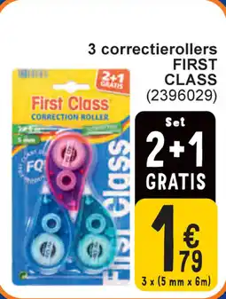 Cora 3 correctierollers First Class aanbieding