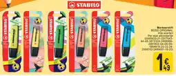 Cora Stabilo markeerstift boss original aanbieding