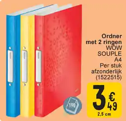 Cora Leitz Ordner met 2 ringen wow souple aanbieding