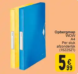 Cora Leitz Opbergmap WOW A4 aanbieding