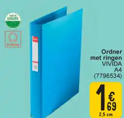 Cora Esselte ordner met ringen vivida A4 aanbieding