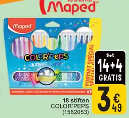 Cora Maped 18 stiften color'peps aanbieding