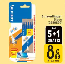 Cora Pilot 6 navullingen blauw aanbieding