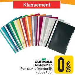 Cora Durable bestekmap aanbieding