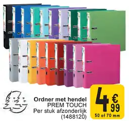 Cora Ordner met hendel prem touch aanbieding