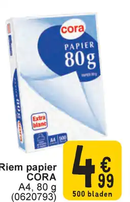 Cora Riem papier cora aanbieding
