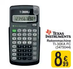 Cora Texas instruments rekenmachine TI-30XA FC aanbieding
