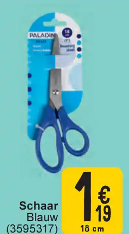 Cora Schaar blauw aanbieding