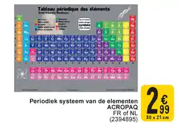 Cora Tableau périodique des éléments acropaq fr of nl aanbieding