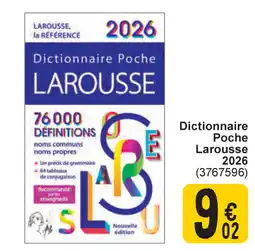 Cora Dictionnaire Poche Larousse 2023 aanbieding