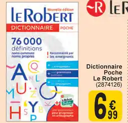 Cora Le Robert Dictionnaire poche aanbieding