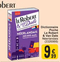 Cora Le Robert & Van Dale Dictionnaire Poche aanbieding