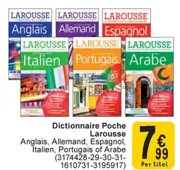 Cora Larousse Dictionnaire Poche aanbieding