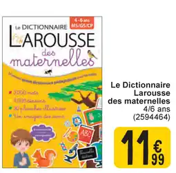 Cora Le Dictionnaire des maternelles aanbieding