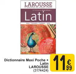 Cora Larousse dictionnaire Maxi Poche + latin aanbieding