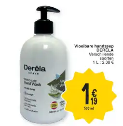 Cora Derēla Vloeibare handzeep aanbieding