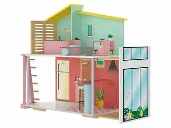 PLAYTIVE® Fashion Doll poppenhuis