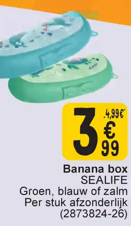 Cora Banana box sealife aanbieding
