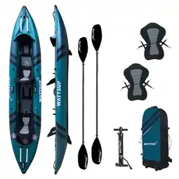 Decathlon Opblaasbare Twee Persoons Kajak COD - 410(13'4)x85cm(33') DropStitch MAX 220 kg aanbieding
