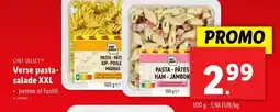 Lidl Verse pasta- salade XXL aanbieding