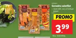 Lidl Gerookte zalmfilet aanbieding