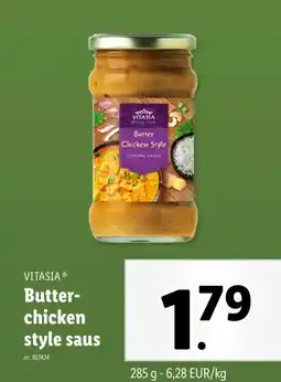 Lidl Butter- chicken style saus aanbieding