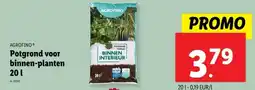 Lidl Potgrond voor binnen-planten 201 aanbieding