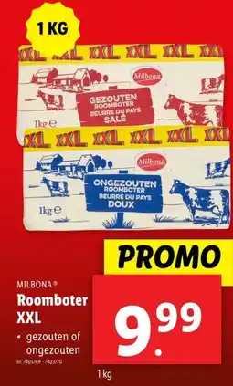 Lidl Roomboter XXL aanbieding