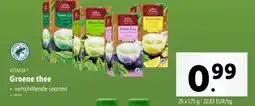 Lidl Groene thee aanbieding