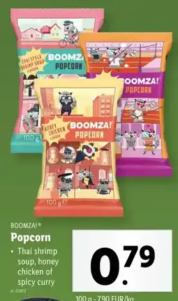 Lidl Popcorn aanbieding