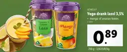 Lidl Yogo drank lassi 3,5% aanbieding