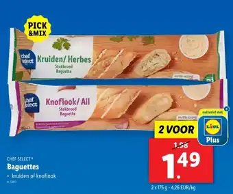 Lidl Baguettes aanbieding