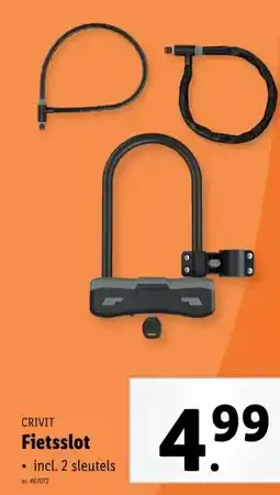 Lidl Fietsslot aanbieding