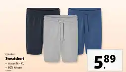 Lidl Sweatshort aanbieding
