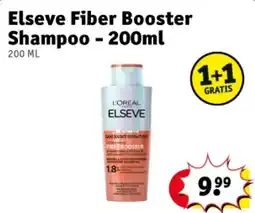Kruidvat Elseve Fiber Booster Shampoo - 200ml aanbieding
