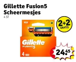 Kruidvat Gillette Fusion5 Scheermesjes aanbieding