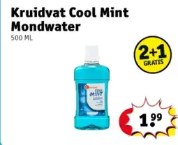 Kruidvat Kruidvat Cool Mint Mondwater aanbieding