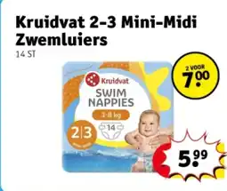 Kruidvat Kruidvat 2-3 Mini-Midi Zwemluiers aanbieding