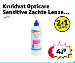 Kruidvat Kruidvat Opticare Sensitive Zachte Lenze aanbieding