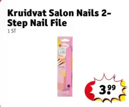 Kruidvat Kruidvat Salon Nails 2- Step Nail File aanbieding