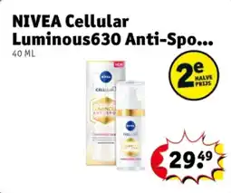 Kruidvat NIVEA Cellular Luminous630 Anti-Spo aanbieding