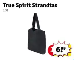 Kruidvat True Spirit Strandtas aanbieding
