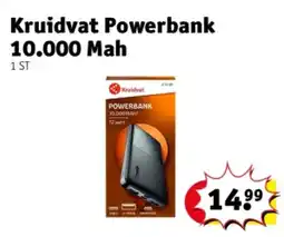 Kruidvat Kruidvat Powerbank 10.000 Mah aanbieding