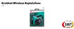 Kruidvat Kruidvat Wireless Koptelefoon aanbieding