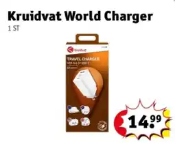 Kruidvat Kruidvat World Charger aanbieding