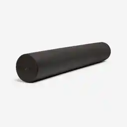 Decathlon Foam roller voor pilates lengte 90 cm diameter 15 cm zwart aanbieding