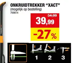 Hubo Fiskars Xact Onkruidtrekker aanbieding
