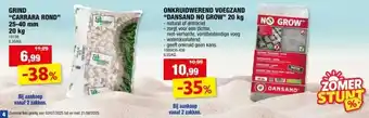 Hubo Dansand voegzand no grow dark 20kg aanbieding